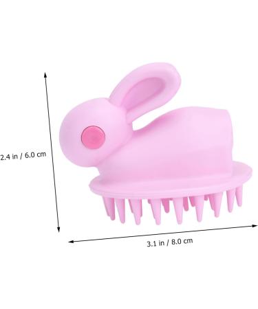 HOMSFOU 3pcs Soft Rubber Massage Comb & Shampoo Brush Set - Child-Friendly Hair & Scalp Massager for Ultimate Relaxation - Buy Online on GoSupps.com