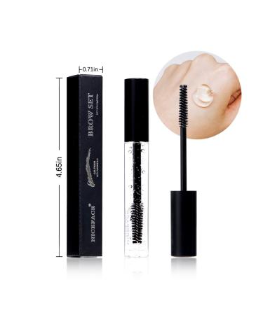 DAGEDA Clear Eyebrow Setting Gel 4 Pack - Waterproof & Sweat-Proof Brow Fix Gel for Salon-Worthy Brows - 3.53oz - Buy Online on GoSupps.com