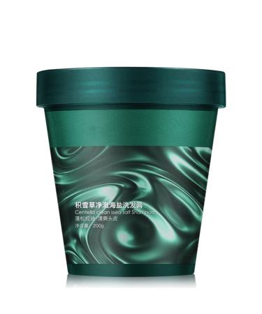 Gommage Purifiant La Centella Gommage Au Sel De Mer Exfoliant Pour Le Cuir Chevelu Nourrit Et Lisse Les Cheveux Donne Du Volume Aux Racines Et Favorise L' paississement Des Cheveux (2Pcs)