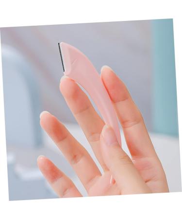 Beaupretty 3 Set Moon Eyebrow Trimmer - Pink Unisex Grooming Tool for Precision Eyebrow Shaping | International Shipping Available - Buy Online on GoSupps.com