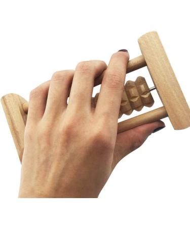 Denformy Wooden Foot Roller - Plantar Fasciitis Support for Foot Arch Pain & Muscle Soreness - Buy Online on GoSupps.com