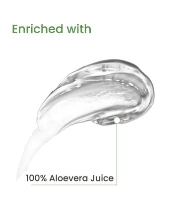 Earth Rhythm Organic Aloe Vera Gel Calming & Hydrating for Face & Hair 3.5 oz - Buy Online on GoSupps.com