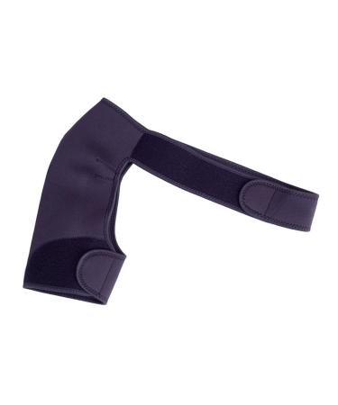FRCOLOR Shoulder Immobilizers Left Shoulder Brace Adjustable Shoulder Brace Shoulder Protector Shoulder Support Brace Cuff Brace Aglet Accessories Fitness Basketball Nylon 66X24X1CM Black