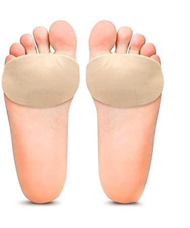 Wchiuoe forefoot cushion gel metatarsal sleeves bale pillow with silicone midfoot pads-gel toes separator soft gel foot cushion for mortons neuromus bunion damping kallus pre-fuel pain relief