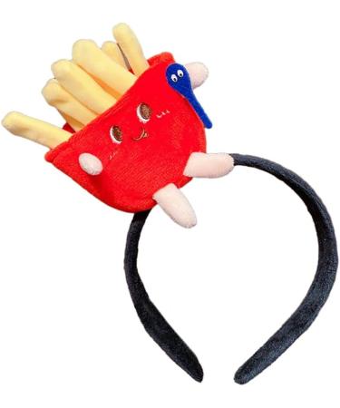 Bottone Cute Stuffed Chicken Leg Shape Hair Hoop Women Spa Wash Face Makeup Headband for Photoshoots Halloween Hair Accessories Bread headband - Buy Online on GoSupps.com