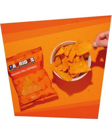 Patriots Nachos Chili Paprika Paprika Nachos 5 x 60 g + Italian Gourmet Pulp 400 g - Buy Online on GoSupps.com