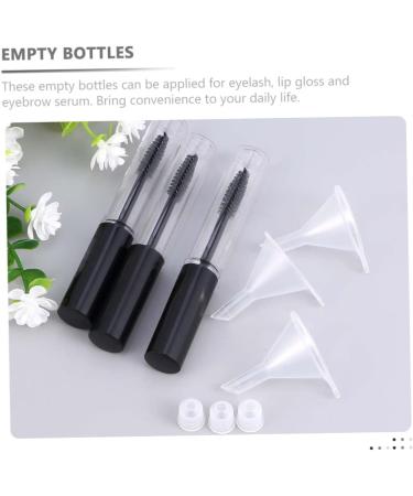 PLAFOPE 1 Set Empty Eyelashes Lip Gloss Tubes Empty Mascara Tube and Wand Mini Lip Gloss Bottles Empty Eyelash Tube Mascara Containers Empty Mascara Tube with Wand Liquid Eyeliner Bottle - Buy Online on GoSupps.com