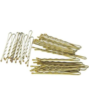 Premium 5cm Wavy Hair Clips with Round Corners - Bronze | Stylish International Shipping - Buy Online on GoSupps.com