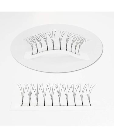 5D-0.10D Premade Fans Eyelash Extension | Long Stem Volume Fan Lashes | C D Curl | 8-15mm - Buy Online on GoSupps.com