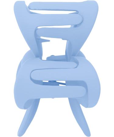 Cute Flower Claw Clip Normal Thin Hair Styling Cute Colorful Flower Hair Clips for Hair Accessories for Girlfriends(Light blue) - Buy Online on GoSupps.com