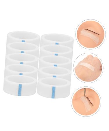 POPETPOP 20 Rolls Non-woven Fabric Bottom Lashes Lower Lashes Non-woven Fabric Tape Gentle Fabric Tape Duct Tape White Out Tape Eyelash Tape for Lash Extensions Makeup Tape Grid - Buy Online on GoSupps.com