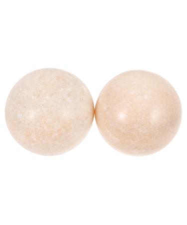 Beavorty 2st Jade-fitness handball crystal handballs Exercise masses wellness gifts healthy gifts hand massage balls balls to roll outside massage ball training ball