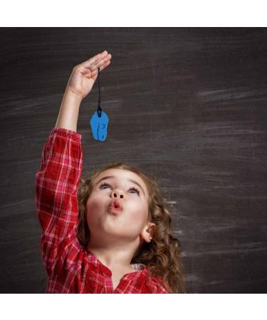 5-Piece Sensory Chewing Necklace Set | Food-Grade Silicone Dinosaur Skull Biting Toys for Autism & ADHD Relief - Buy Online on GoSupps.com