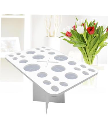 Beavorty Cosmetics Brush Organizer | 26 Makeup Brush Storage Tools | Air Drying Rack & Holder | White Cosmetic Box for Beauty Essentials - Buy Online on GoSupps.com