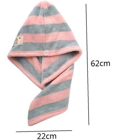 Super Absorbent Microfiber Hair Towel & Turban - Quick Drying Hair Wraps for Fast Hair Drying | International Shipping - Buy Online on GoSupps.com