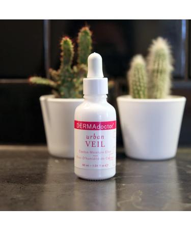DERMAdoctor Urban Veil Cactus Moisture Elixir - Hydrating Serum for Radiant Skin | 1.01 oz - International Shipping Available - Buy Online on GoSupps.com