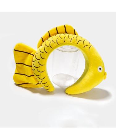 She's Shining Yellow Fish Shape Headband Cartoon Animal Hair Band Exaggerated Funny Hair Accessories - Buy Online on GoSupps.com