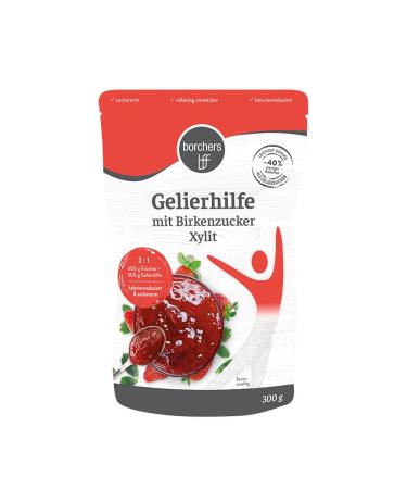 Buy 8 x Borchers Gelling Agent with Birch Sugar Xylitol - Ideal for Fruit Spreads | Alternative to Gelling Sugar | 300g Pack - Buy Online on GoSupps.com