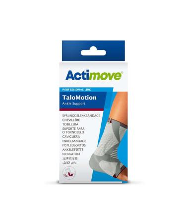 Professional TaloMotion Ankle Support | Compression Brace for Sprains Achilles Tendonitis & Injury | Unisex Slip-On | Small Left White - Buy Online on GoSupps.com