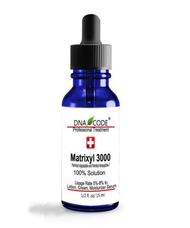 DNA Code 100% Matrixyl 3000 Solution Booster Firm Lift Reduce wrinkles by 45% 0.5 Fl Oz (Pack of 1)