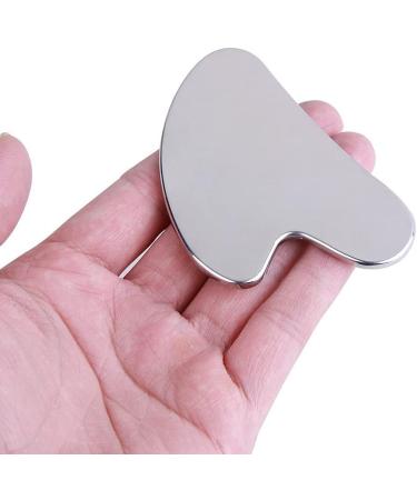 Premium Gua Sha Facial Tools - 304 Stainless Steel Guasha Tool for Body Face Neck & Eyes - Therapy Trigger Point Treatment - Travel Pouch Included - Buy Online on GoSupps.com