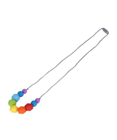 Silicone Baby Teething Necklace - Food Grade, Environmental Friendly, High Flexibility - Vibrant Colors - Style 1 - Buy Online on GoSupps.com
