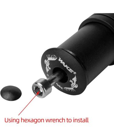 LITEONE Bike Stem Riser Extender - Aluminium Alloy, Adjustable, Black - for Mountain, Road, MTB, BMX, Fixie - Buy Online on GoSupps.com