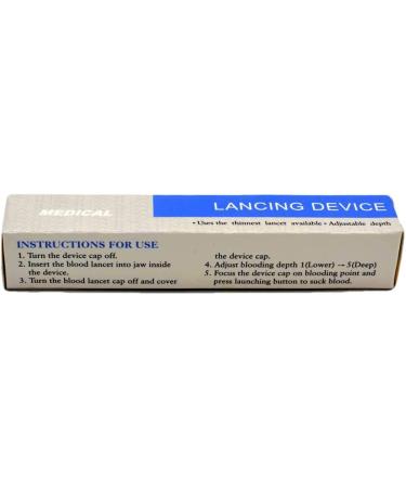 Universal eFast Auto Lancing Device for Sterile Tip Lancets | Auto Lancer - Buy Online on GoSupps.com