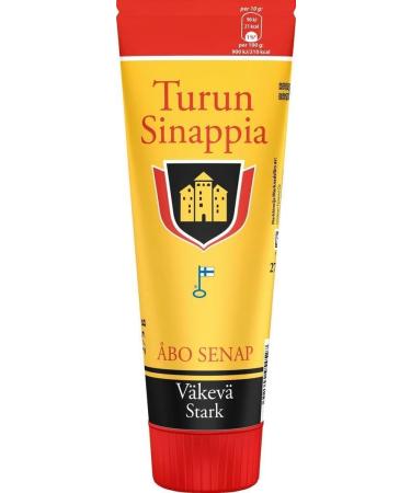 Turun & Auran Mustard 275g (Pack of 6) - Pick Any 6 Tubes from Many Flavors Finnish Mustard Mix Set in a S p s p Box SOPOSOPO - Buy Online on GoSupps.com