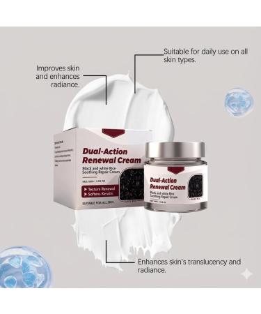  HNYXEQJL Double Action Regenerating Cream Set of 4 - Black Rice Anti-Wrinkle Cream - Repairing and Soothing Serum with Black and White Rice - Nourishing and Moisturizing Smoothing Serum - Buy Online on GoSupps.com