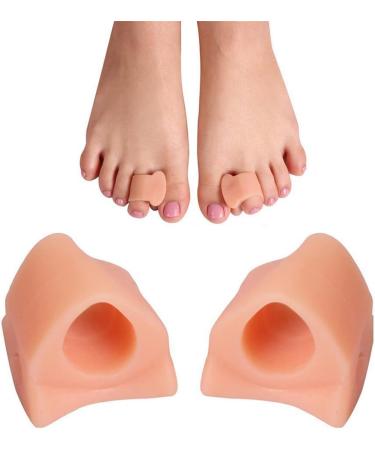 Jinlingnb Couple Silicone Gel Toe Spreader - Hallux Valgus Relief & Foot Care Tools for Perfect Pedicure - Buy Online on GoSupps.com