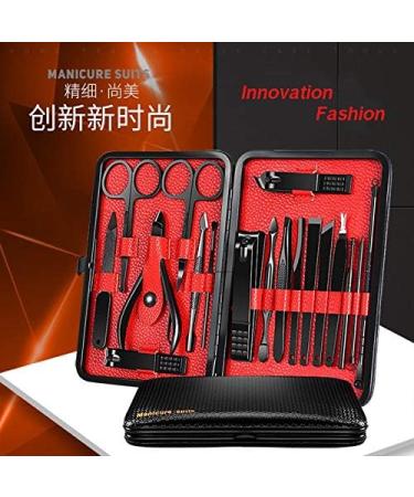 BANDKIT Stainless steel Manicure Set Pedicure kit Scissor Tweezer Ear pick Utility Toe Nail Clipper Facial Care Tool(8 Pieces) - Buy Online on GoSupps.com