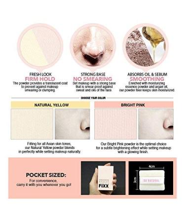 So Natural Makeup Holding Finish Powder Fixer - Bright Pink | Long-Lasting Formula - Buy Online on GoSupps.com