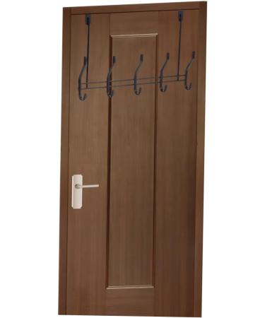 PRETYZOOM 1pc Hook Coat Hangers Door Hanger Over The Door Coat Hanger Grocery Organizer Side Rack On The Door - Buy Online on GoSupps.com