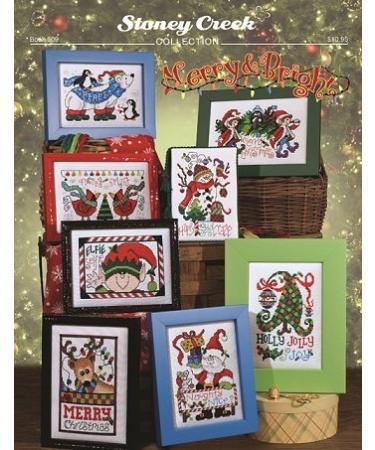 Merry & Bright (Book 509) Cross Stitch Pattern