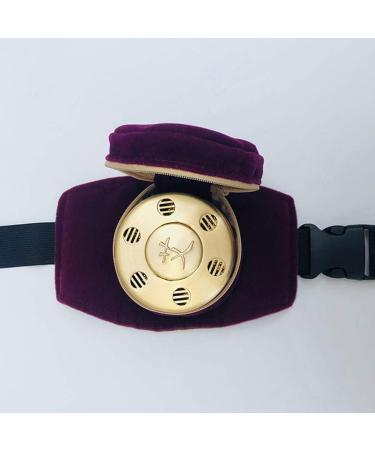 Milisten Portable Burner 1 Set Metal Bracket Metal Stand Moxibustion Box Portable Moxa Box Metal Brackets Single Box With Purple Cover - Buy Online on GoSupps.com