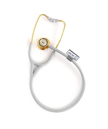 Royal Gold Stethoscope - Golden Chest Piece Latex-Free Tube Soft Sealing Ear Knobs for Nurses & Doctors - Buy Online on GoSupps.com