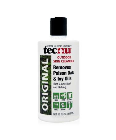 Tec Labs Tecnu Original Poison Oak  Ivy Outdoor Skin Cleanser - First Step in Poison Ivy Treatment 12 Fl Oz