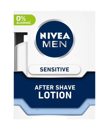 Nivea For Men Sensitive After Shave Lotion - 100 ML | Soothing Relief for Sensitive Skin - Shop Internationally - Buy Online on GoSupps.com