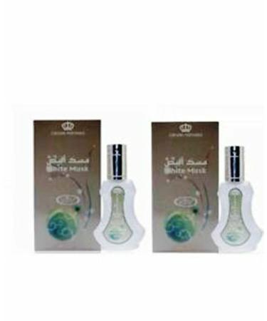 White Musk - Eau De Perfume Natural Spray - 35 ml (1.15 fl. oz) by Al-Rehab- 2 pack