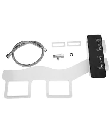Toilet Bidet 1 Piece Bathroom WC Adjustable Bidet Sprayer Shower Cleaning Hygienic T-Connector G3/8