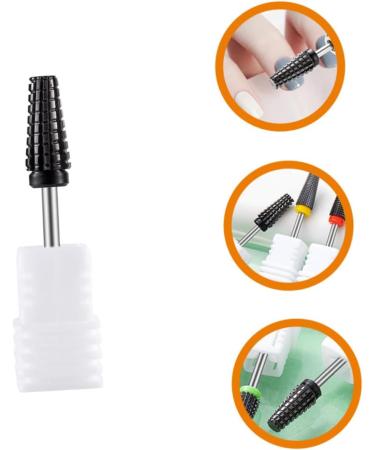 Beaupretty Black Ceramic Nail Polishing Head Nail File Drill Bits Nail Polishing Tool Diamond Drill Bit Nail Bits for Nail Drill Braiding Toy Ceramics Polisher Grinding Head Women's - Buy Online on GoSupps.com