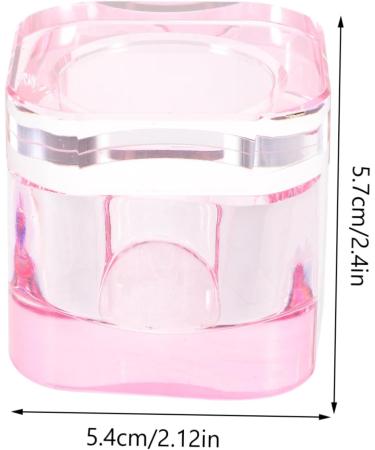 FRCOLOR Nail Art Brush Cup Equipment Manicure Crystal Glass - Buy Online on GoSupps.com