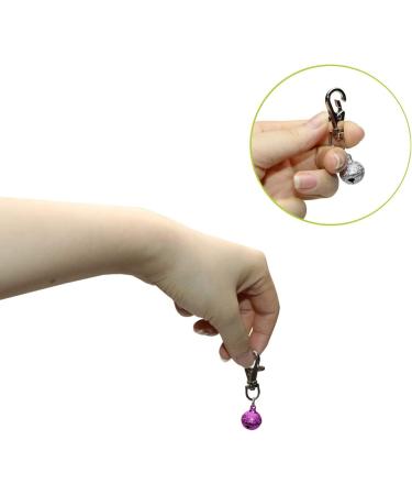 8 Pack Colorful Cat Collar Bells - Loud Dog Bell Training Charms for Pet Puppy & Kitty Necklace - Buy Online on GoSupps.com