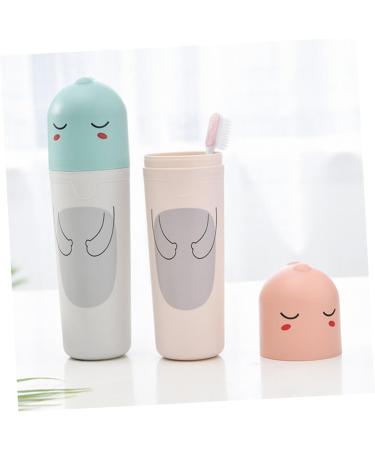 PLAFOPE 2pcs Travel Toothbrush Case - Portable Toothbrush Container for International Shipping - Buy Online on GoSupps.com