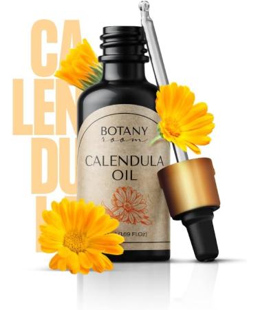 Pure Calendula Oil 50ml Pure Calendula Oil Base Oil Calendula Officinalis Calendula Oil for Face Nails Hands Beauty Massage Cosmetics Body Care BotanyRoom  - Buy Online on GoSupps.com