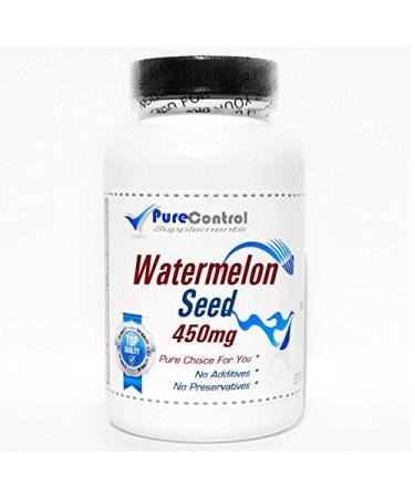 Watermelon Seed 450mg // 90 Capsules // Pure // by PureControl Supplements