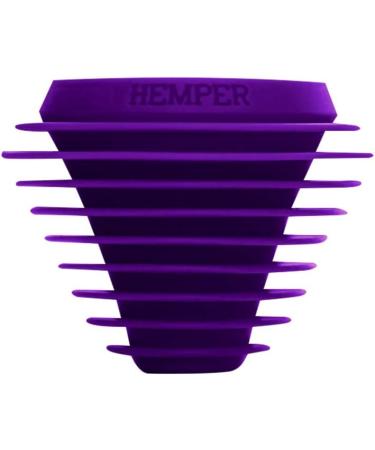 HEMPER Tech Universal Cleaning Plugs + Caps for Cleaning Storage and Odor Proofing Glass Water Pipes/Rigs and More - Purple - Buy Online on GoSupps.com