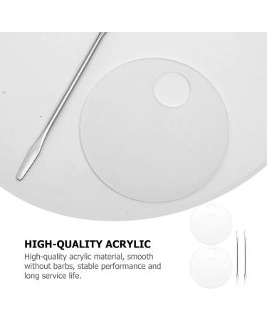 Minkissy Children Suit 2 Sets - Palette Spatula Paint Mixer & Color Mixing Tool for Kids' Makeup & Manicure - Buy Online on GoSupps.com