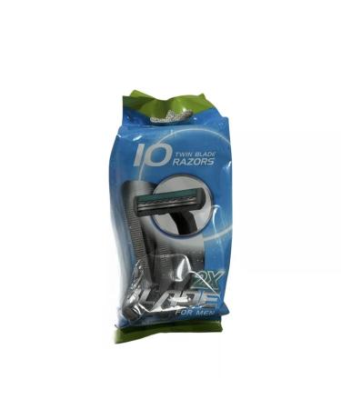 720 Pcs Konga Disposable Razors - Twin Blade Shaving Razors with Safety Cap for Men | Bulk Stainless Steel Razors for Home & Professional Use - Buy Online on GoSupps.com